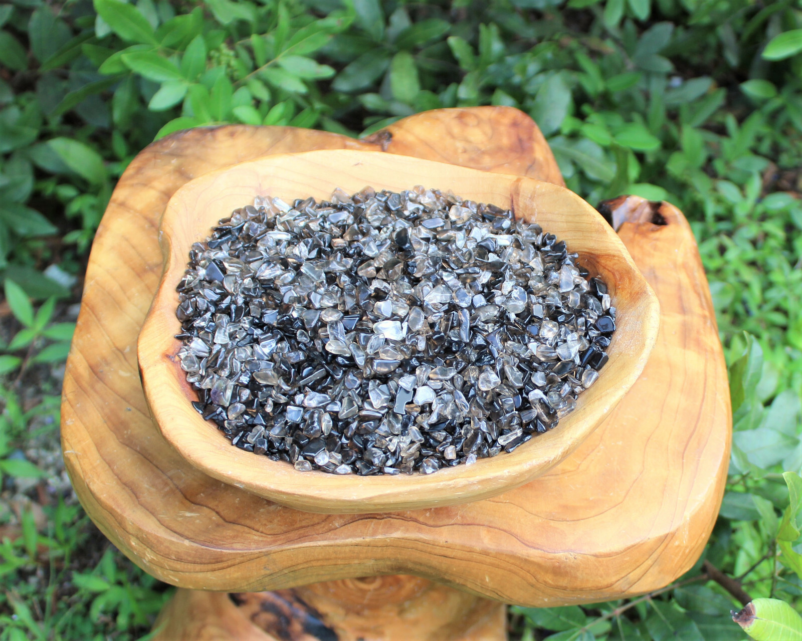 Smoky Quartz Semi Tumbled Gemstone Mini Chips 4 – 7 mm Wholesale Bulk Lots