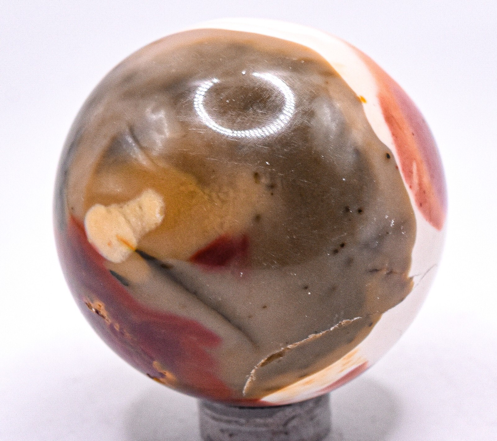 48mm Multicolor Mookaite Jasper Sphere Polished Gemstone Mineral Ball Australia
