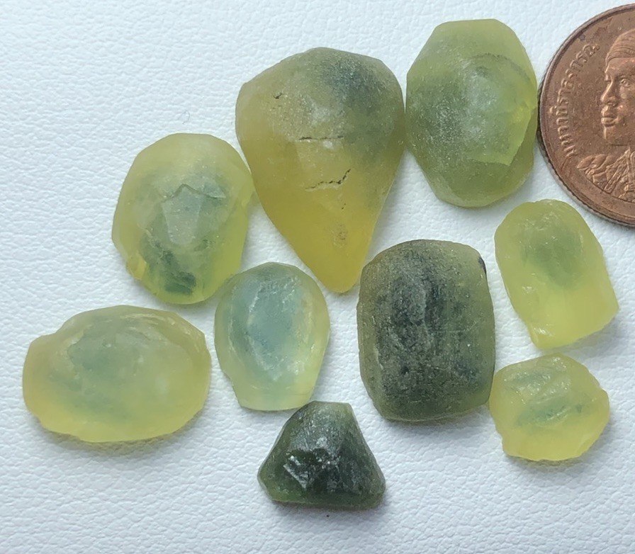 52.70 Crt / 9 Piece / Beautiful Preformed Sapphire Good Deal Available
