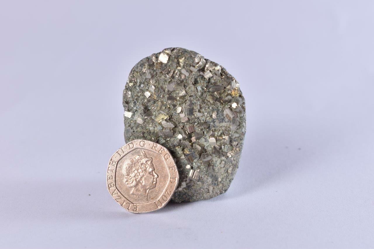 Pyrite Fools Gold Freeform Freestanding Specimen , Crystal Healing, Peru 50-100g