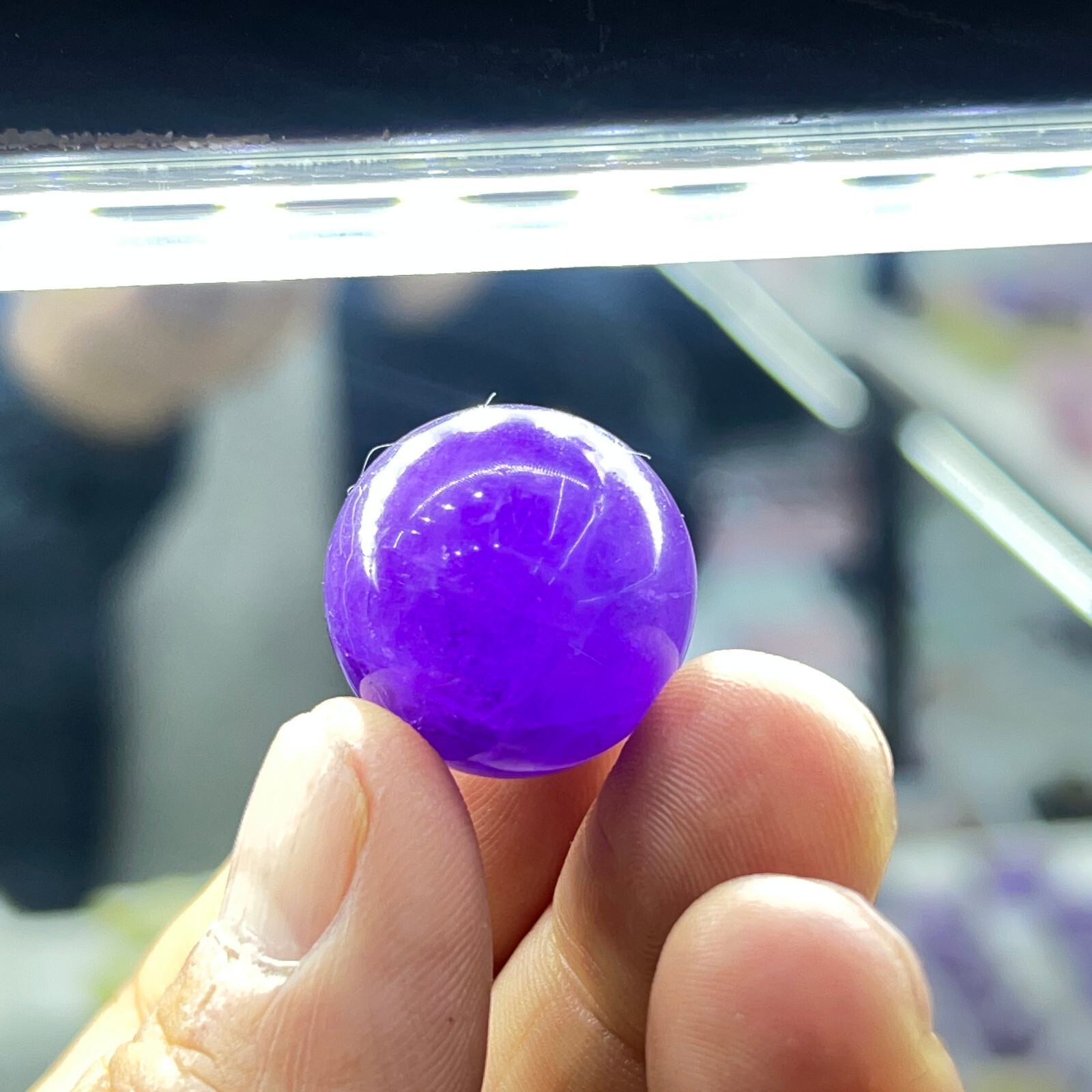 1pc Natural Amethyst Quartz Sphere Crystal Ball Reiki Healing 20mm