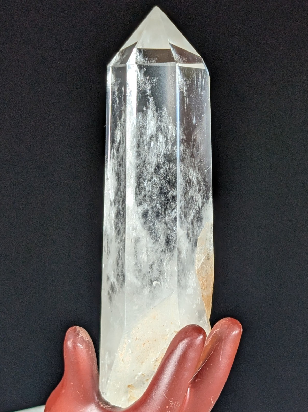 Clear Quartz Tower Raw Polished Point Crystal Gemstone Wand Chakra