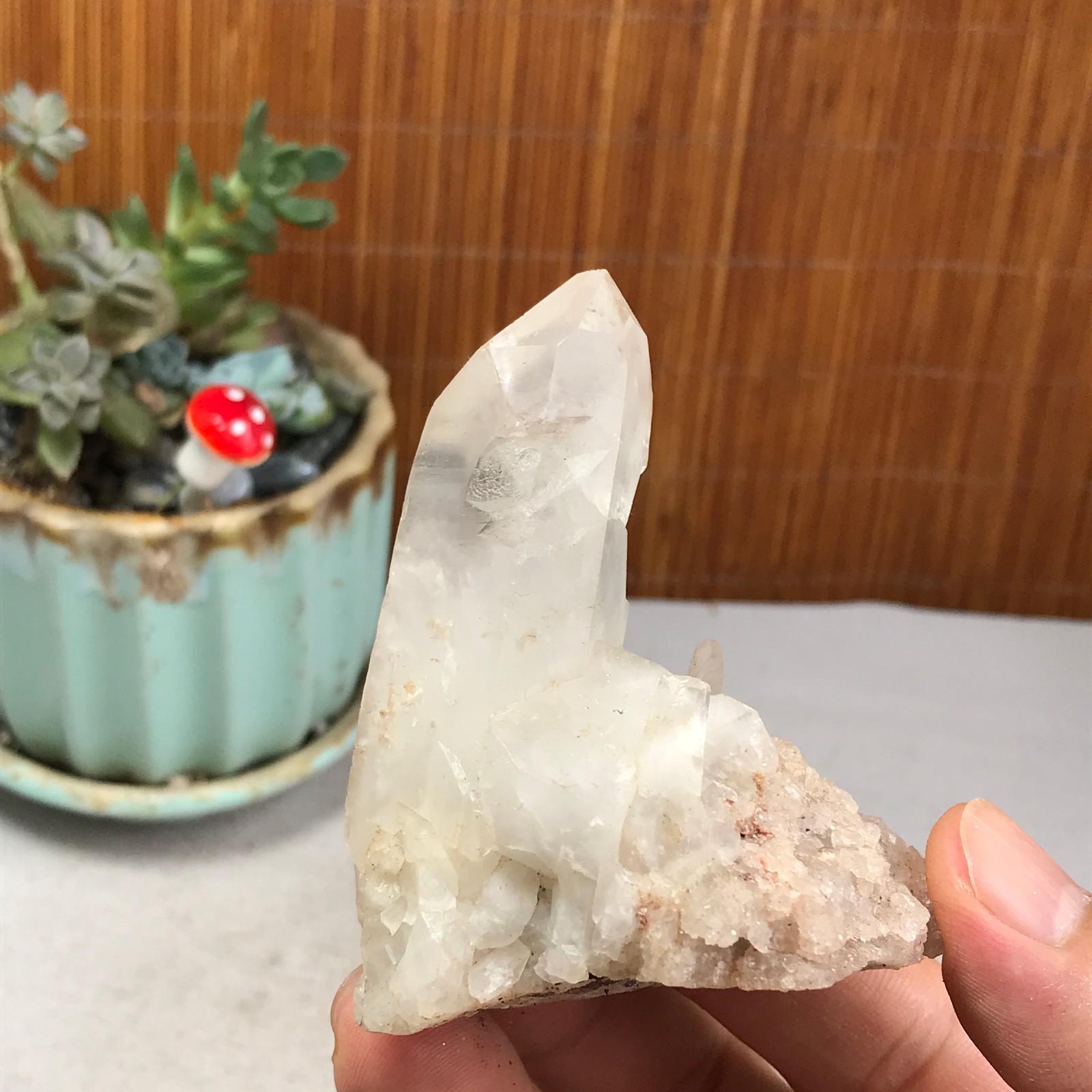69-62-45mm Natural crystal clusters pretty Quartz Mineral Specimen 123g A6231