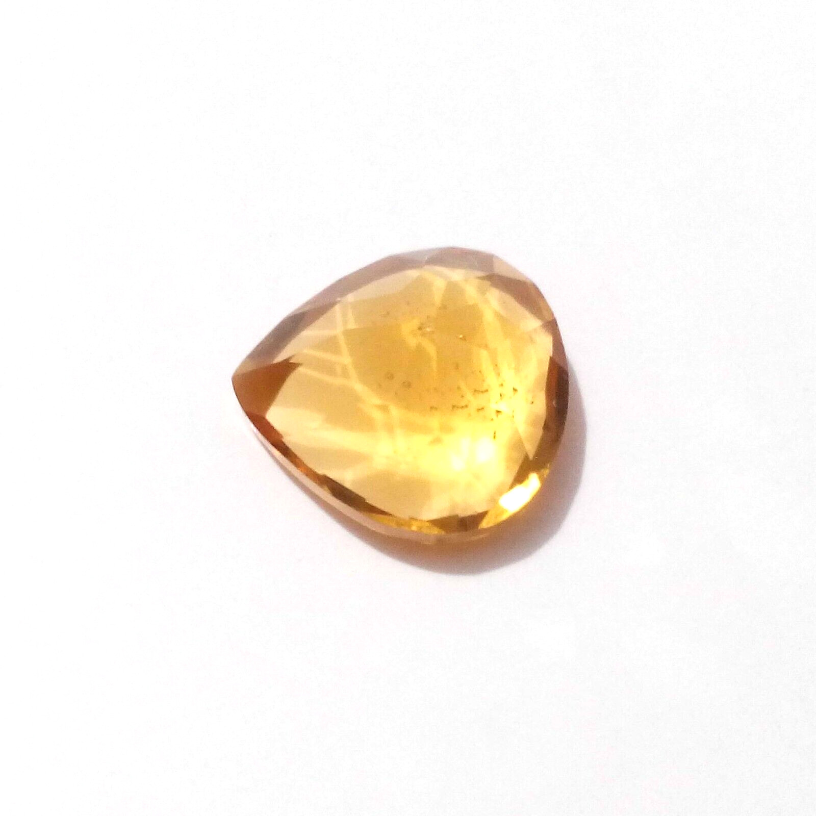 Pear Shape AAA+ Quality Golden Citrine Topaz 2.10 Crt Faceted Loose Gemstone