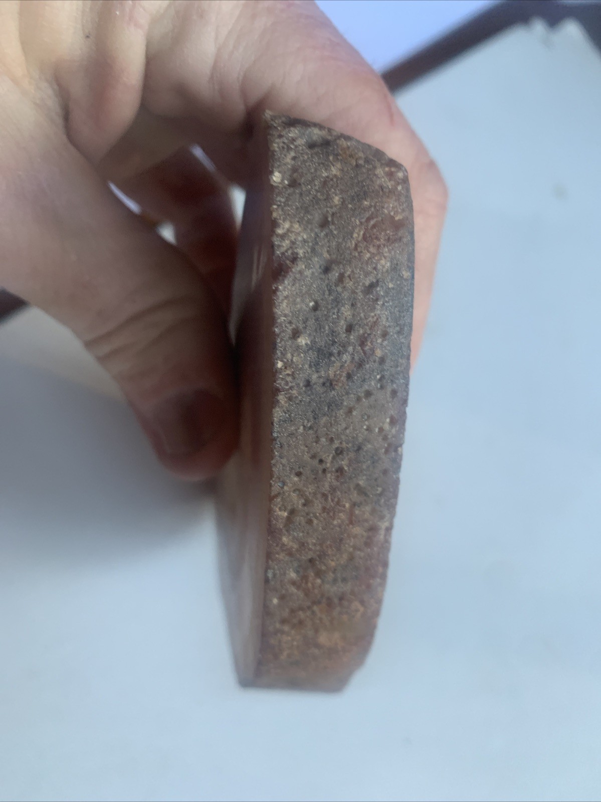 Natural agate slice quartz crystal mineral specimen Stone uruguay desk Weight