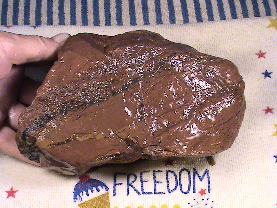 Red and Yellow Jasper Agate Solid Rough Lapidary Rock, 5 LBS, 2 OZ, #R367