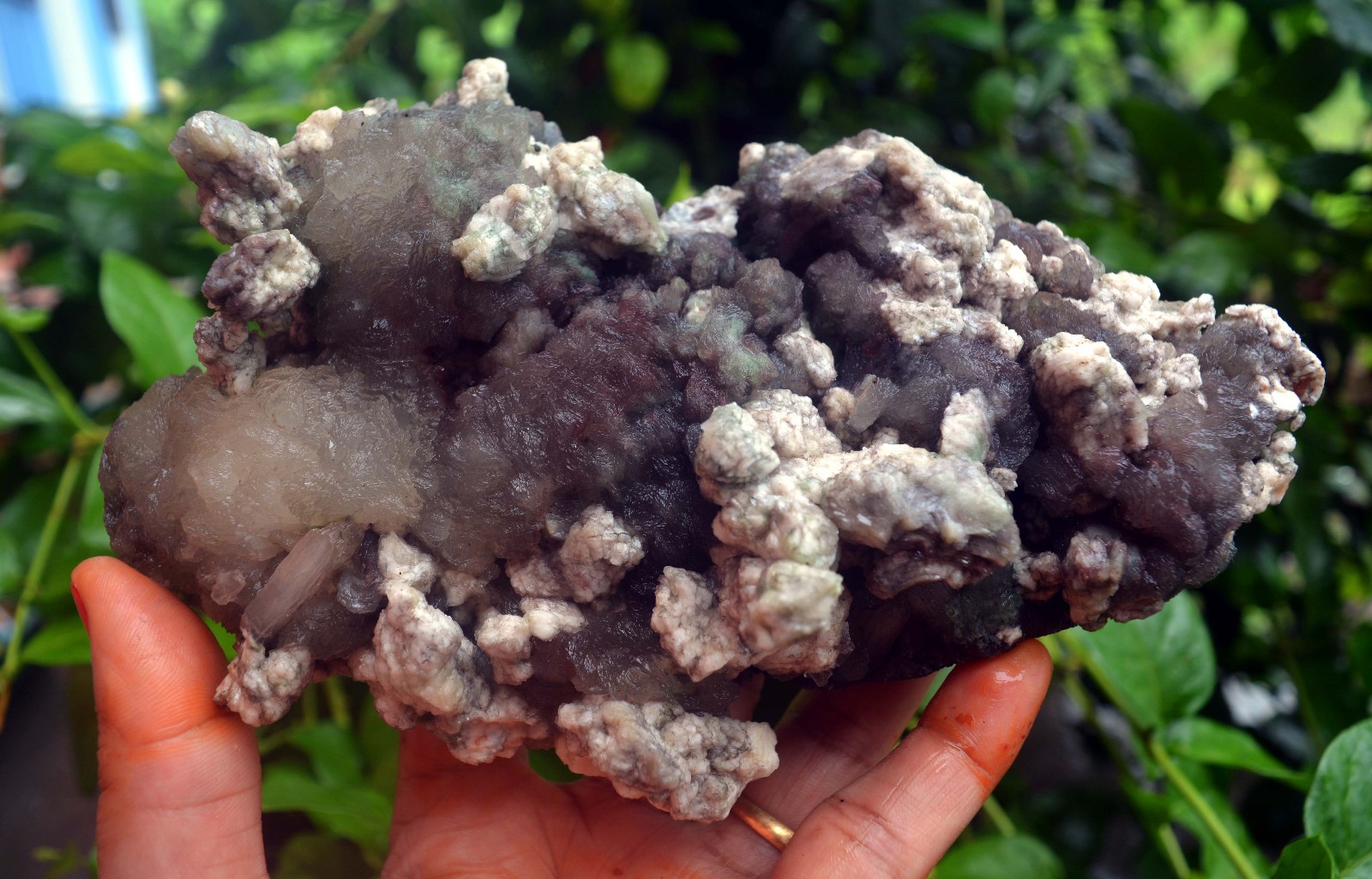 stilbite crystals w/ heulandite minerals specimen j-7