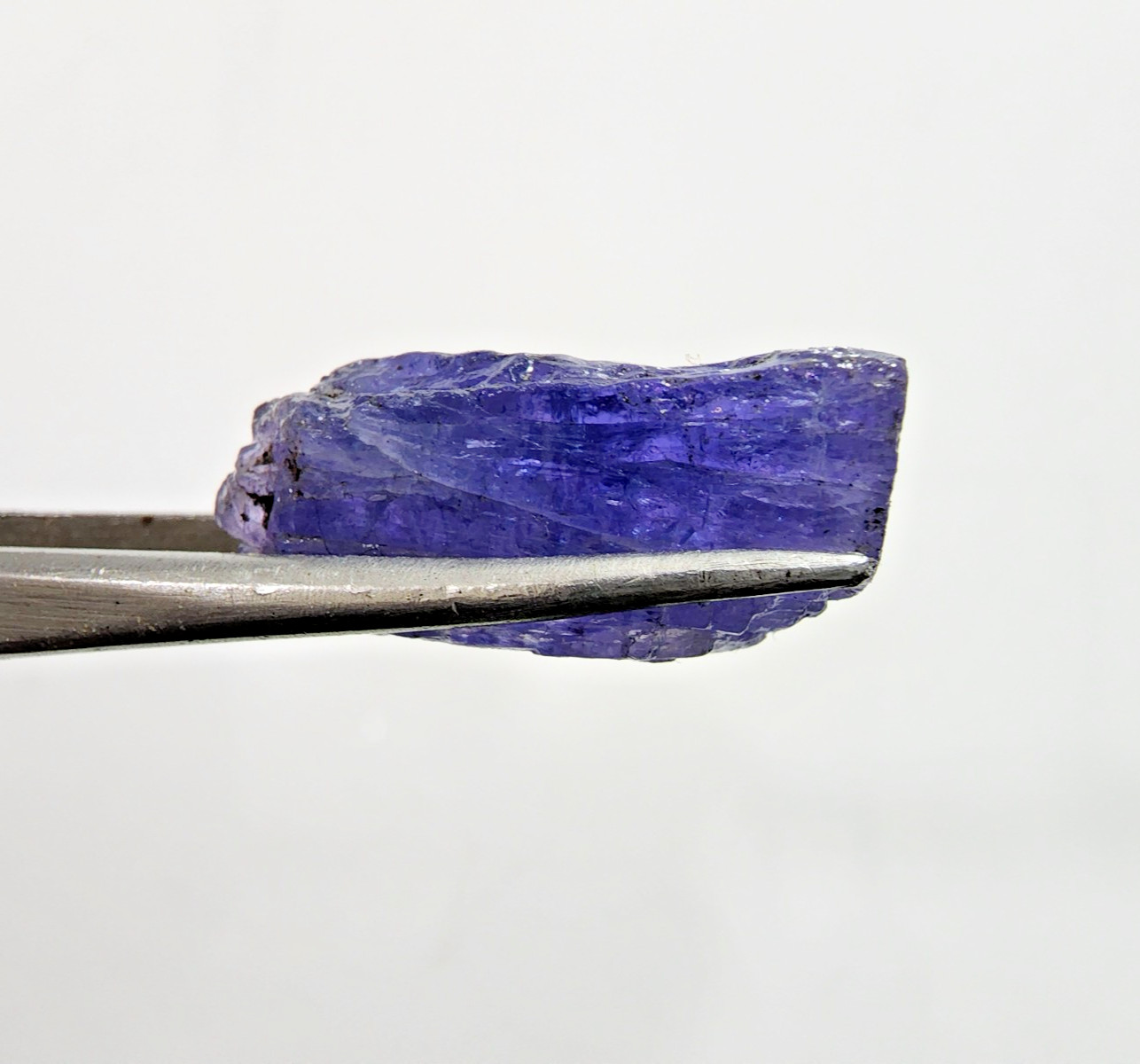 Natural Tanzanite Rough 35ct Raw Gemstone Crystal for Cutting Lapidary Collectin