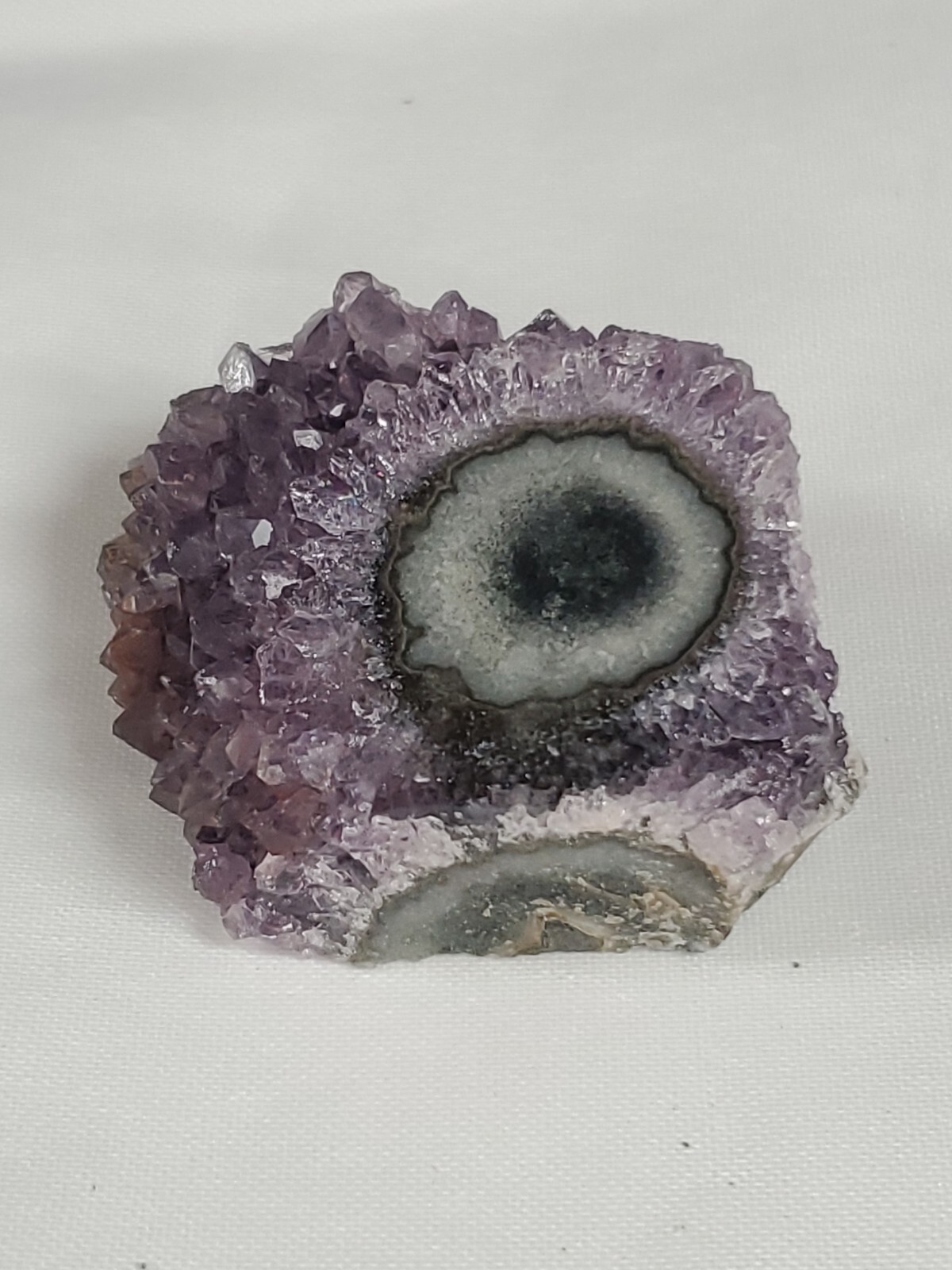 70g Natural Amethyst Crystal Cluster Polished 47mm X 36mm