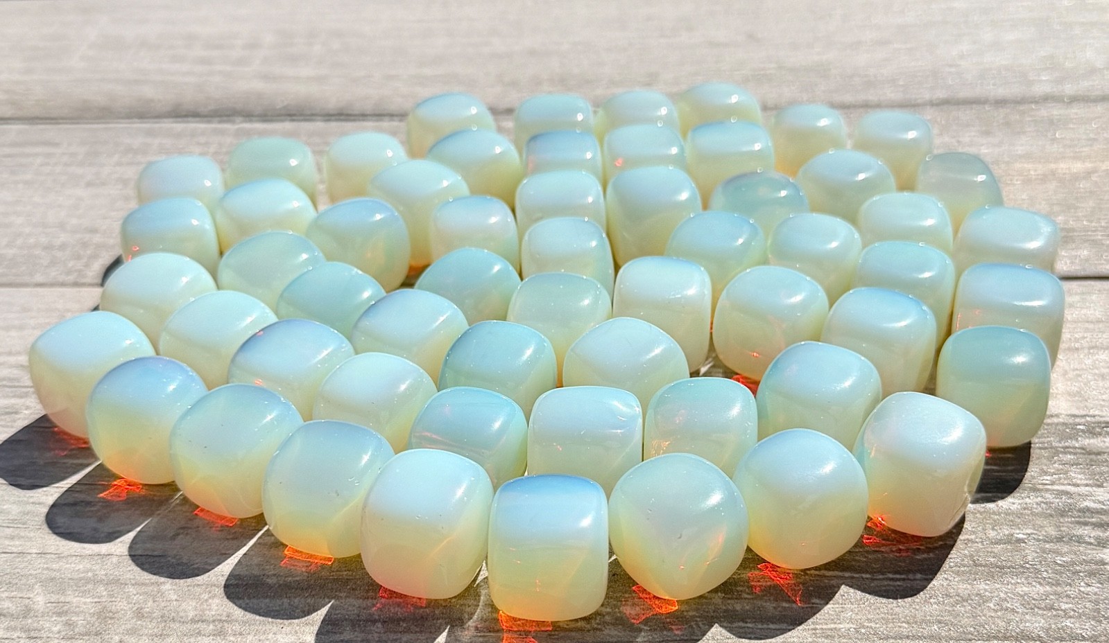 Wholesale Lot 2 Lbs Natural Opalite Cube Healing Energy