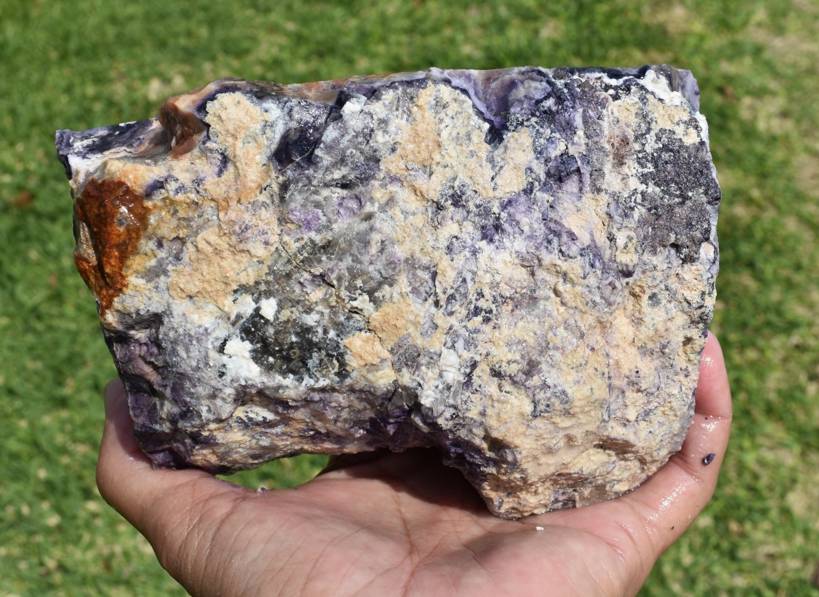 3.48 LB AAA Tiffany Stone (Utah) Rough lapidary Rock (TR7)