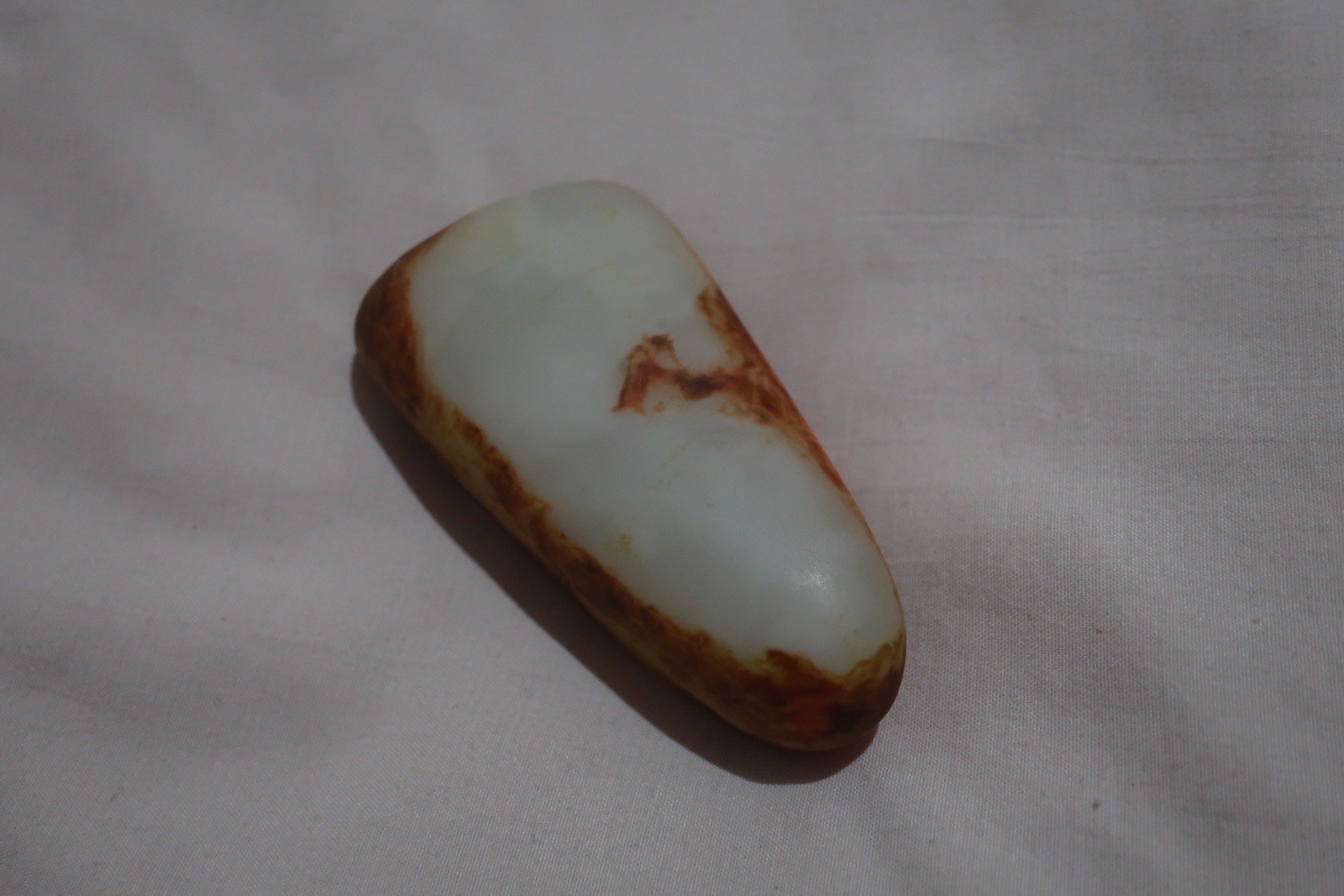 Natural Jade Stone White Hetian