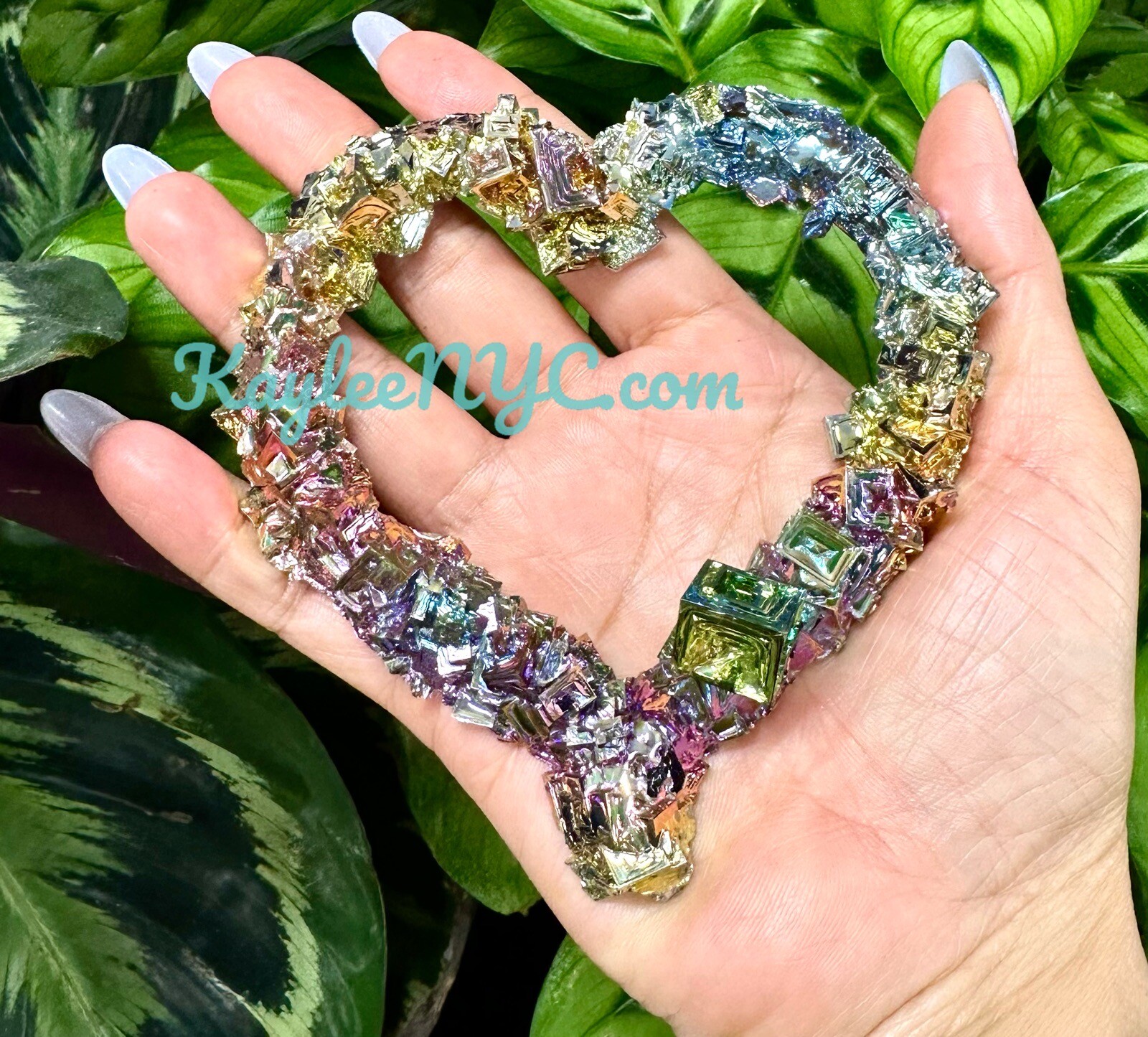 Wholesale Lot 3 Pcs Bismuth Heart Healing Energy