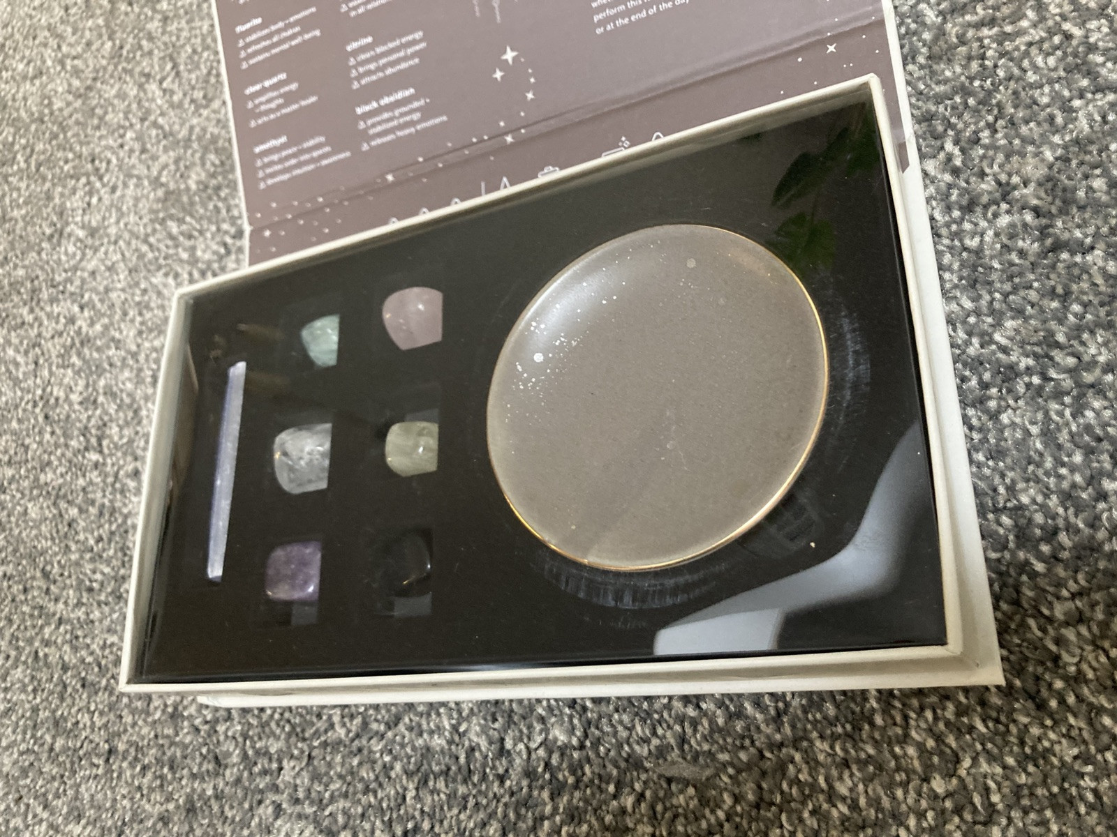 NEW Ritual Kit Fresh Start Cleanse & Harmonize Crystals 7 PC Set Chakra Energy