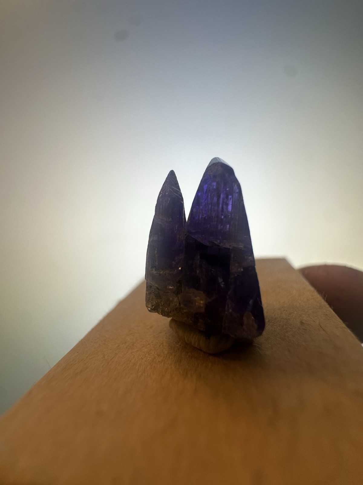 Beautiful Dark Blue Tanzanite With Pleochroism! 3.85grams