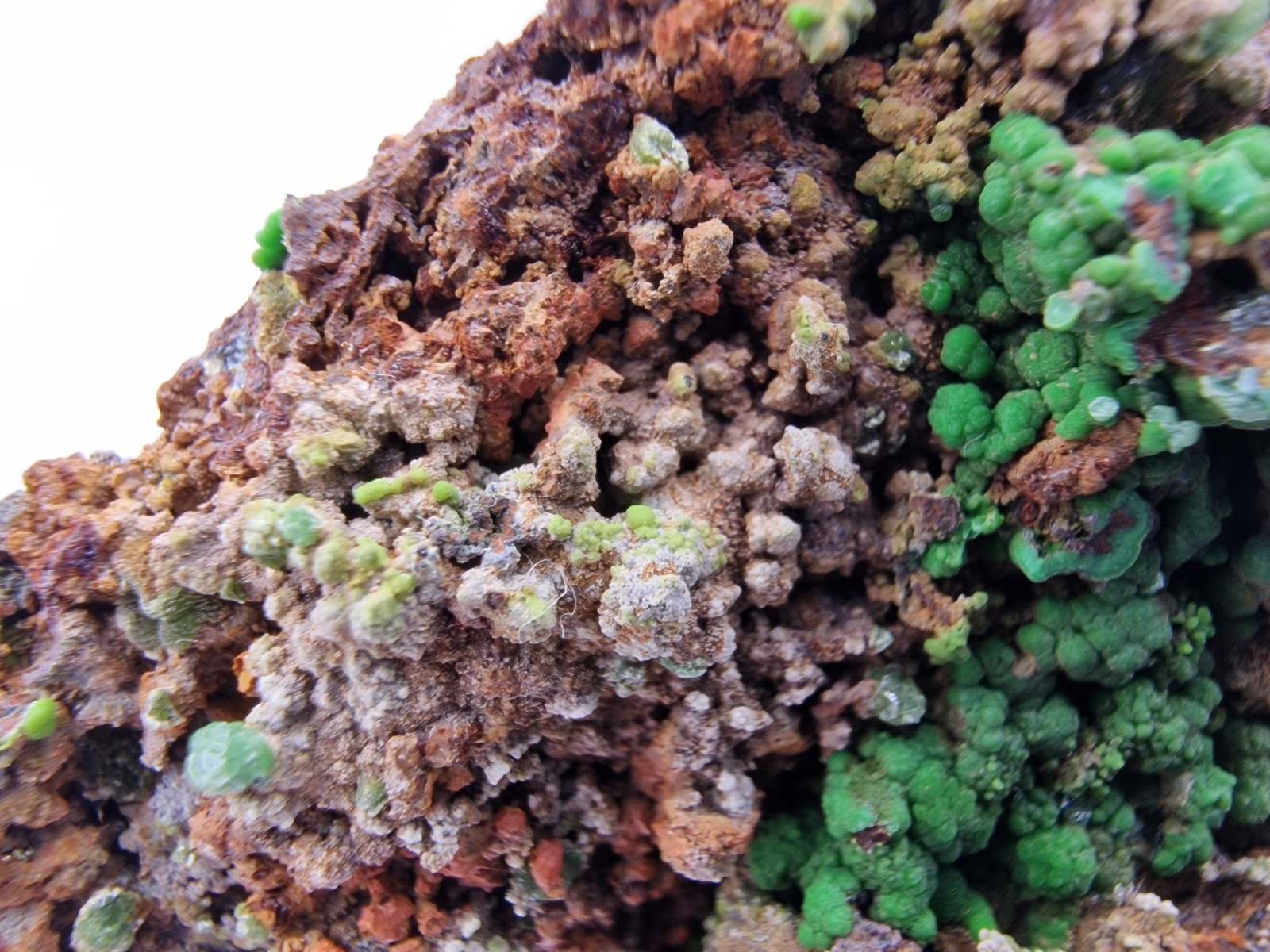 Conichalcite crystals From Lavrion , Greece