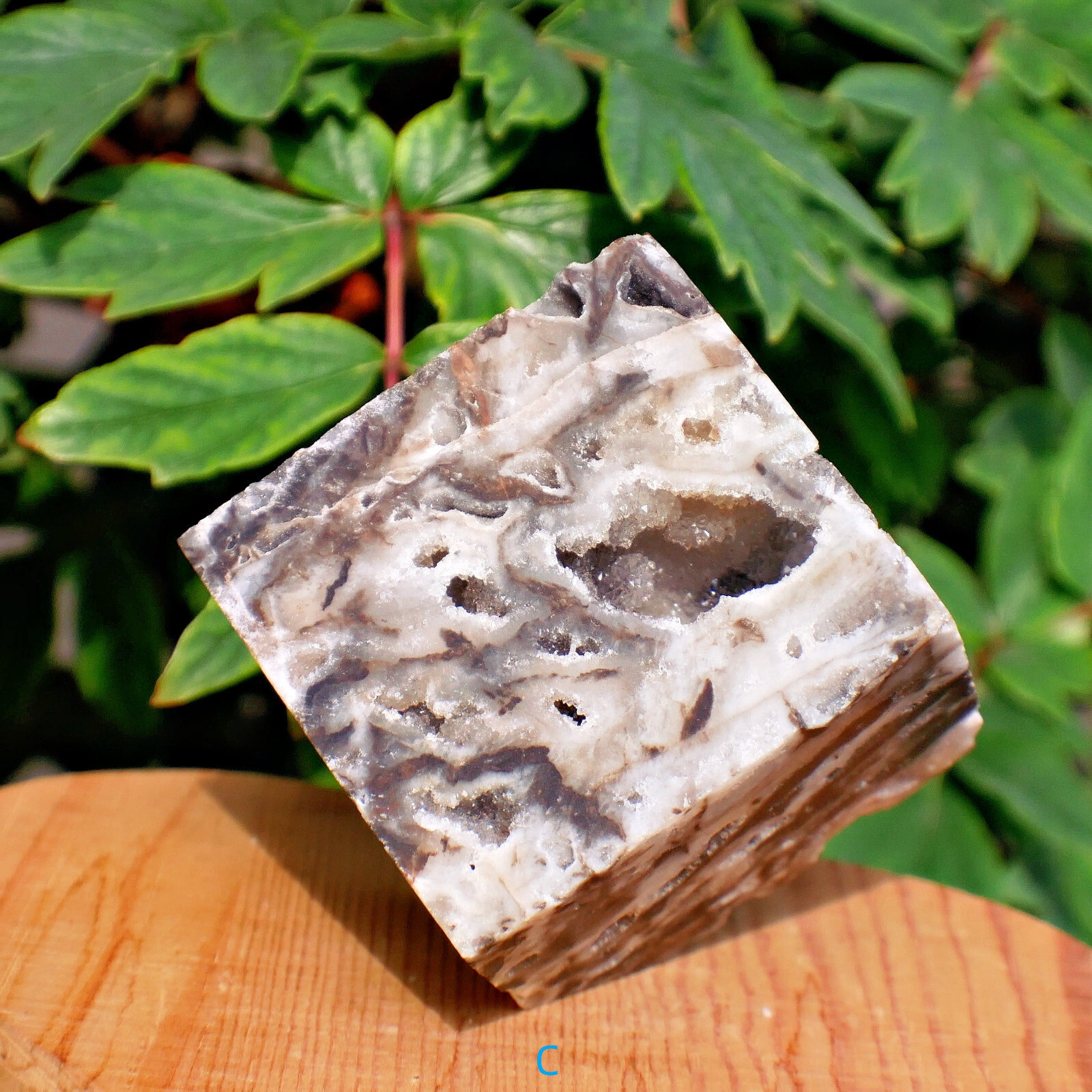 2″ Sphalerite Druzy Geode Cube Crystal Healing Gemstone Natural Mineral Specimen