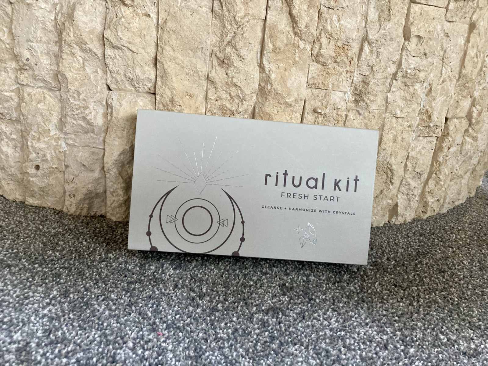 NEW Ritual Kit Fresh Start Cleanse & Harmonize Crystals 7 PC Set Chakra Energy