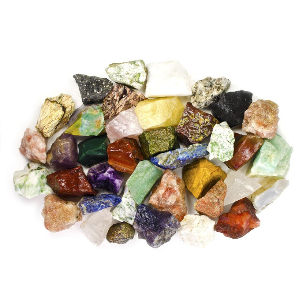 Indian Stone Mix – Rough Rocks for Tumbling – Wholesale Stones Crystals Minerals