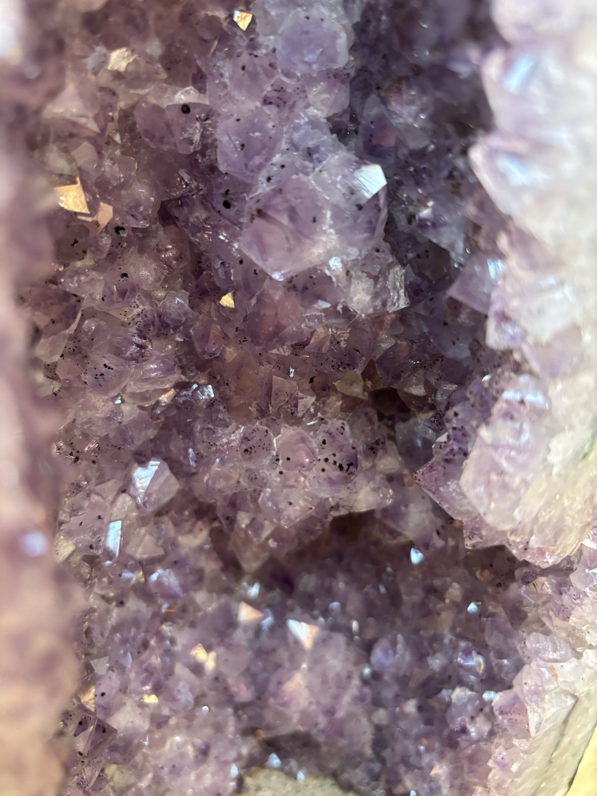 Large Natural Amethyst Crystal Geode Cluster Uruguay/Brazil Origin