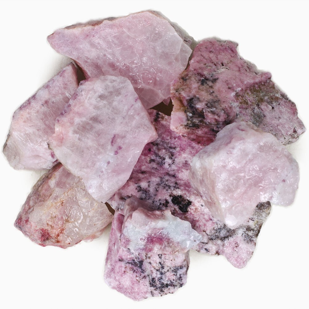 Pink Petalite – Rough Rocks for Tumbling – Wholesale Stone Crystal (Namibia)