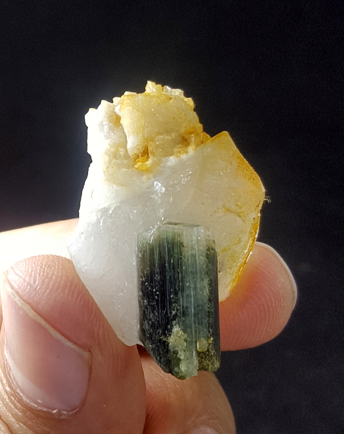 Natural Green Cap Tourmaline Crystals Spicemens From Astaknala Lot 21Pcs 692g