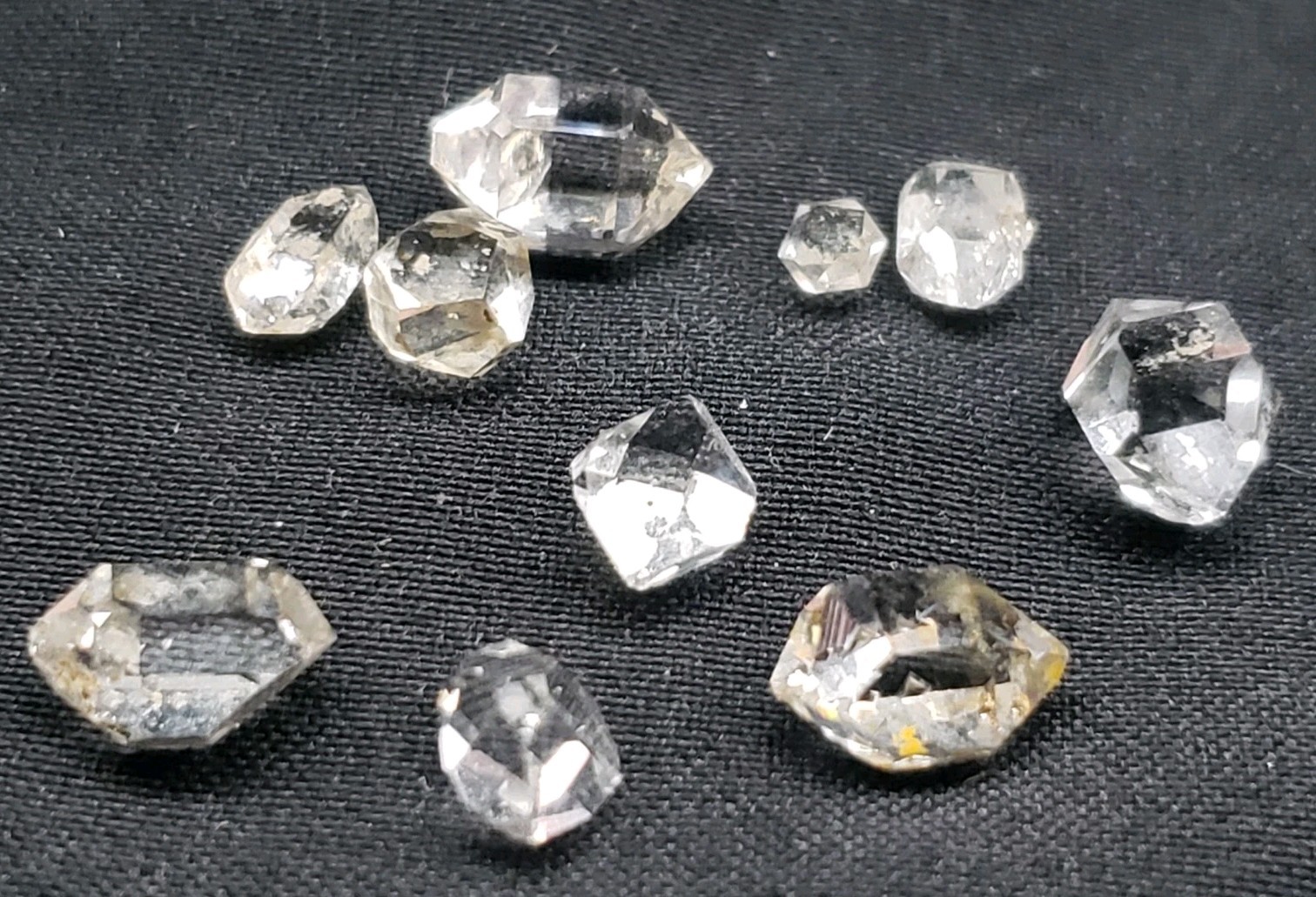 10 – Herkimer Diamonds Quartz Double Terminated New York Small 1.45g