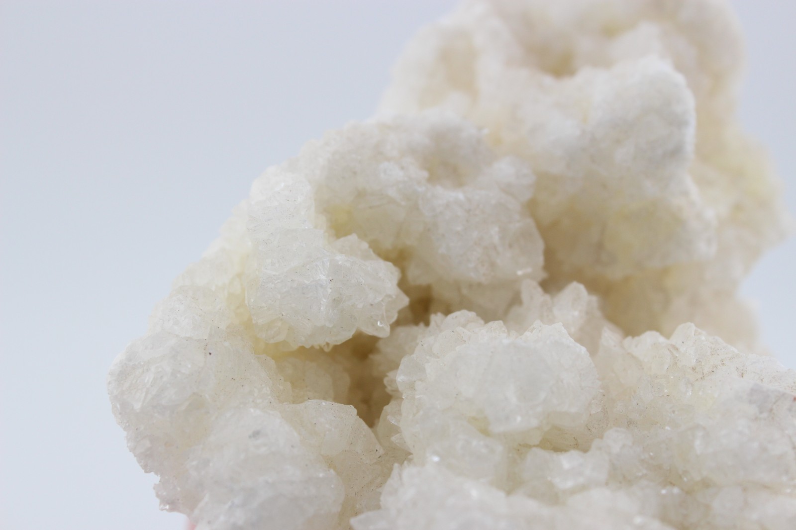 Large 2lbs 1 ounce white calcite aragonite mineral structure 5.25″ x 4″