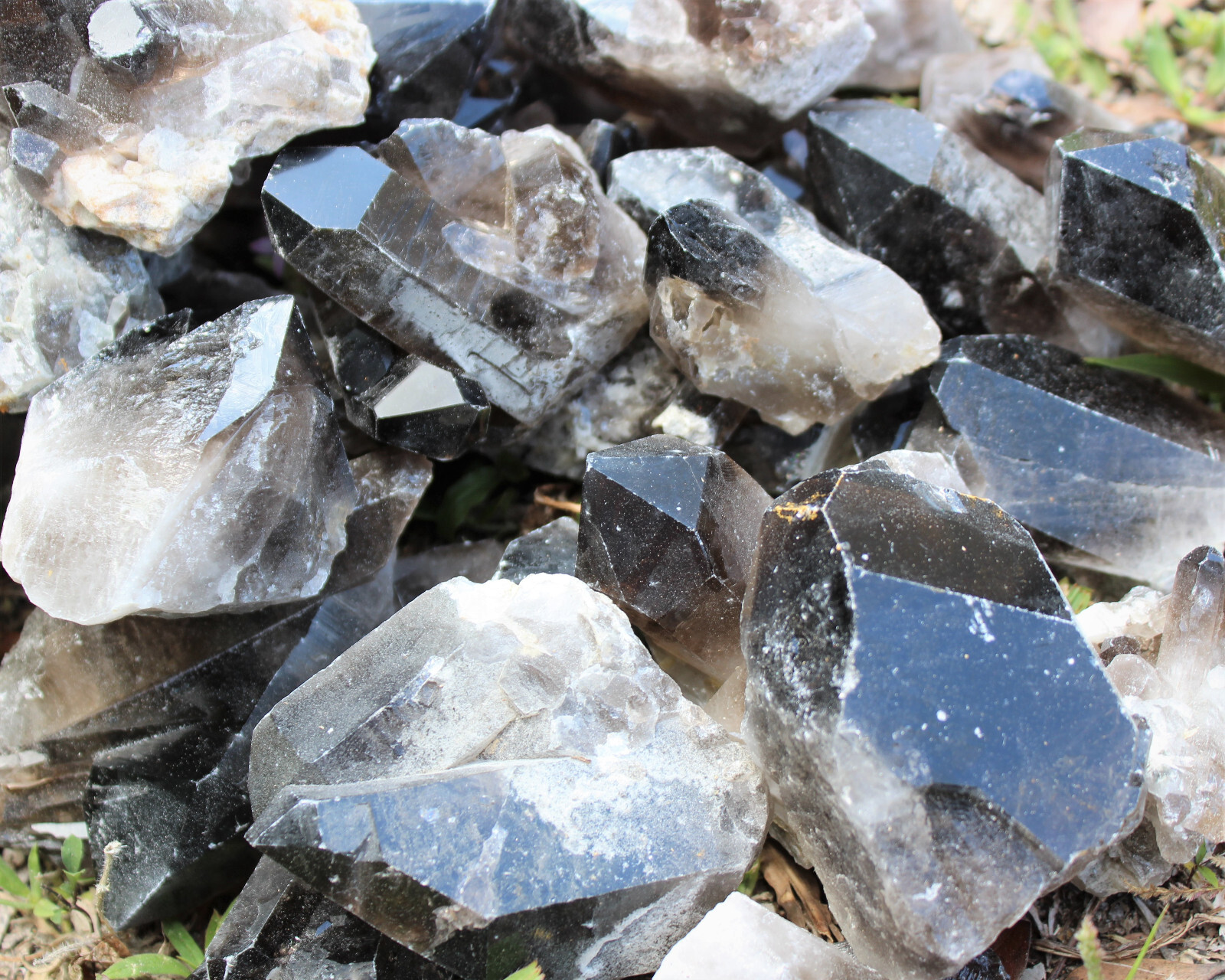 Smoky Quartz Crystal Clusters CLEARANCE Wholesale Lots (Smokey Quartz Cluster)