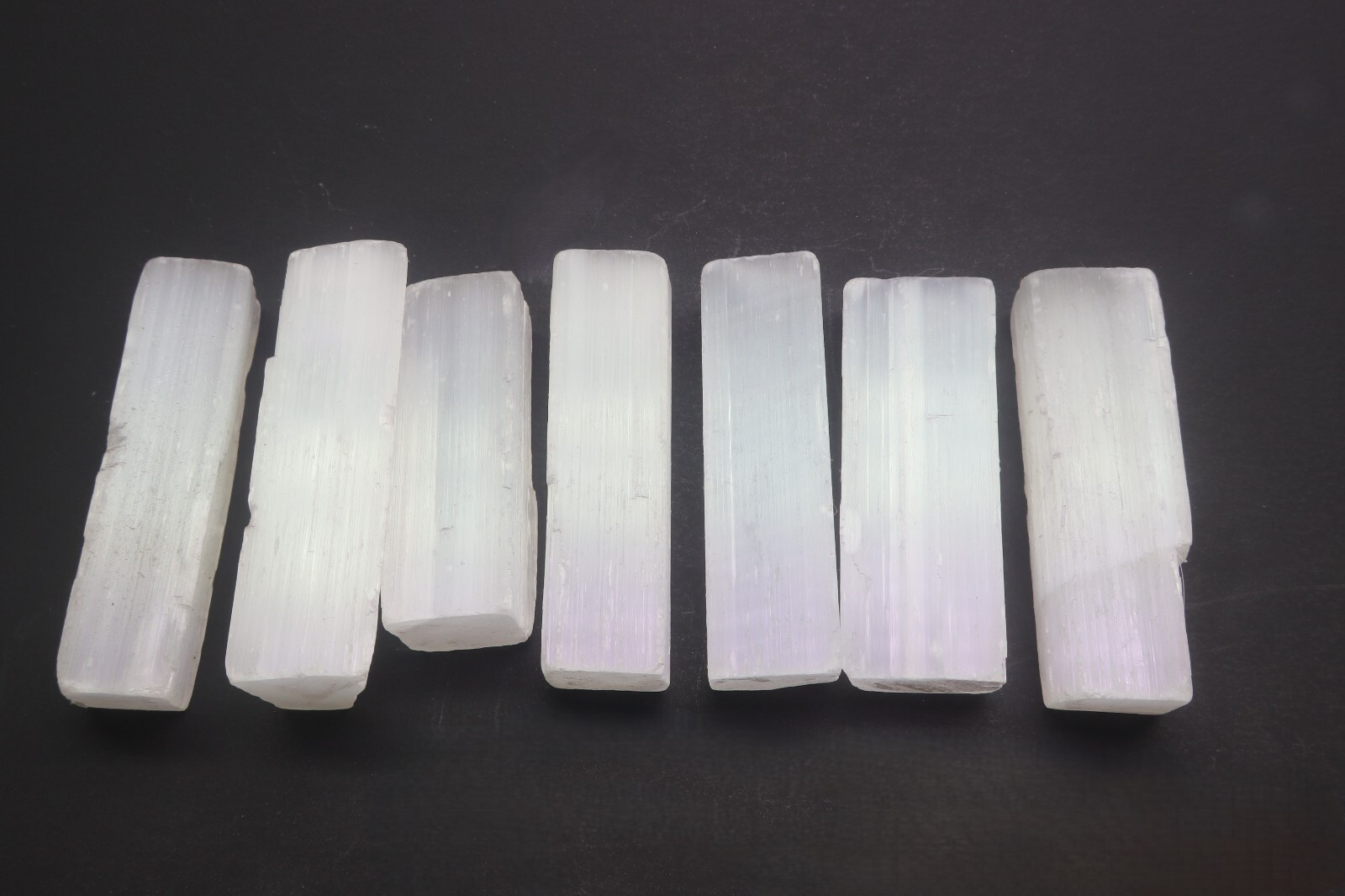 Selenite Sticks Collection 1/4 Lb Natural White Gypsum Crystal Blades