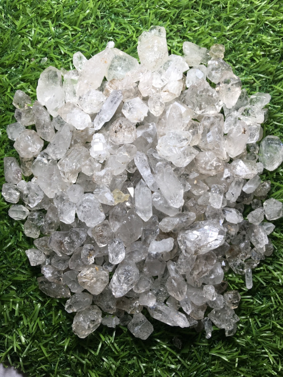400 grams STUNNING NATURAL Diamond Quartz Crystals lot From BALOCHISTAN PAKISTAN