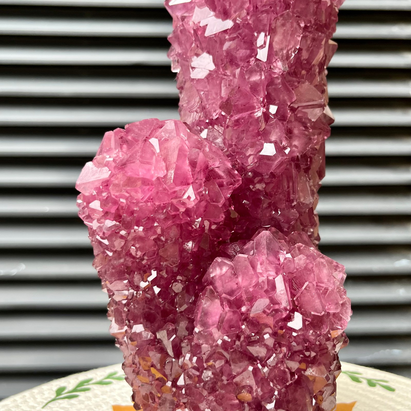 5.5 lb Alum Crystal Cluster Tower Point Mineral Specimen Decor Collectible