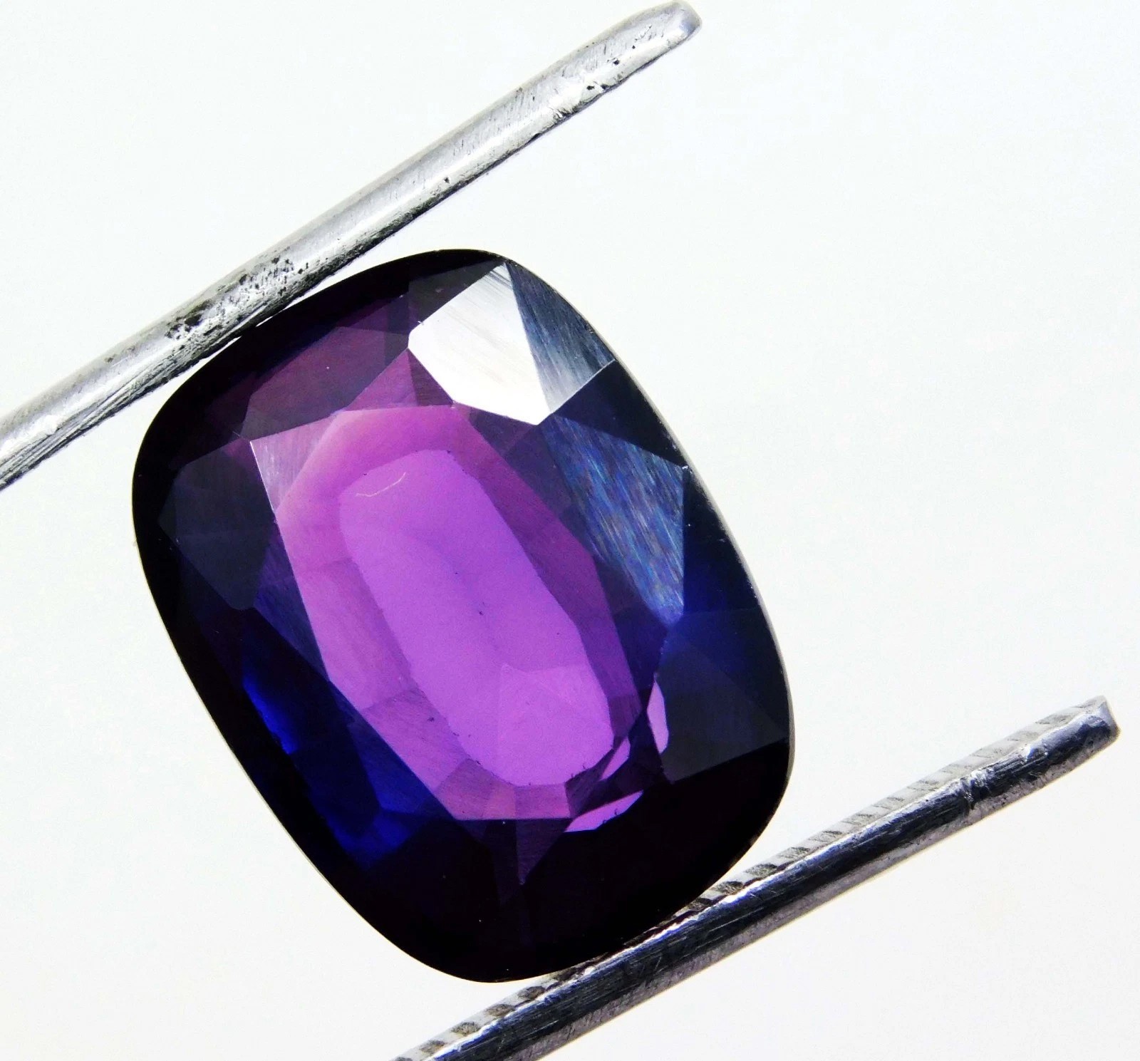 Purple Amethyst Cushion Shape Certified Natural Gemstone Loose Gemstone 8-9 Ct