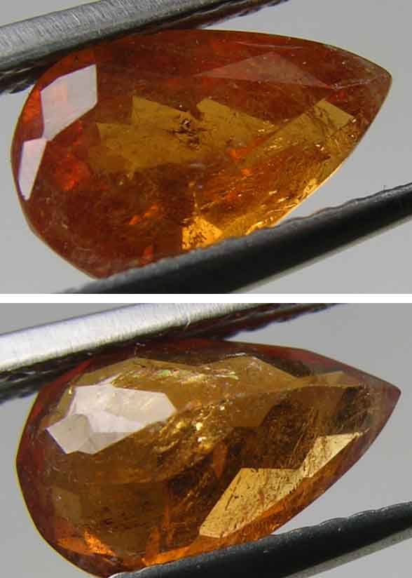 2.20Ct Tanzania 100% Natural Clino Humite Facet SI Gemstone 10mm X 7mm X 5mm