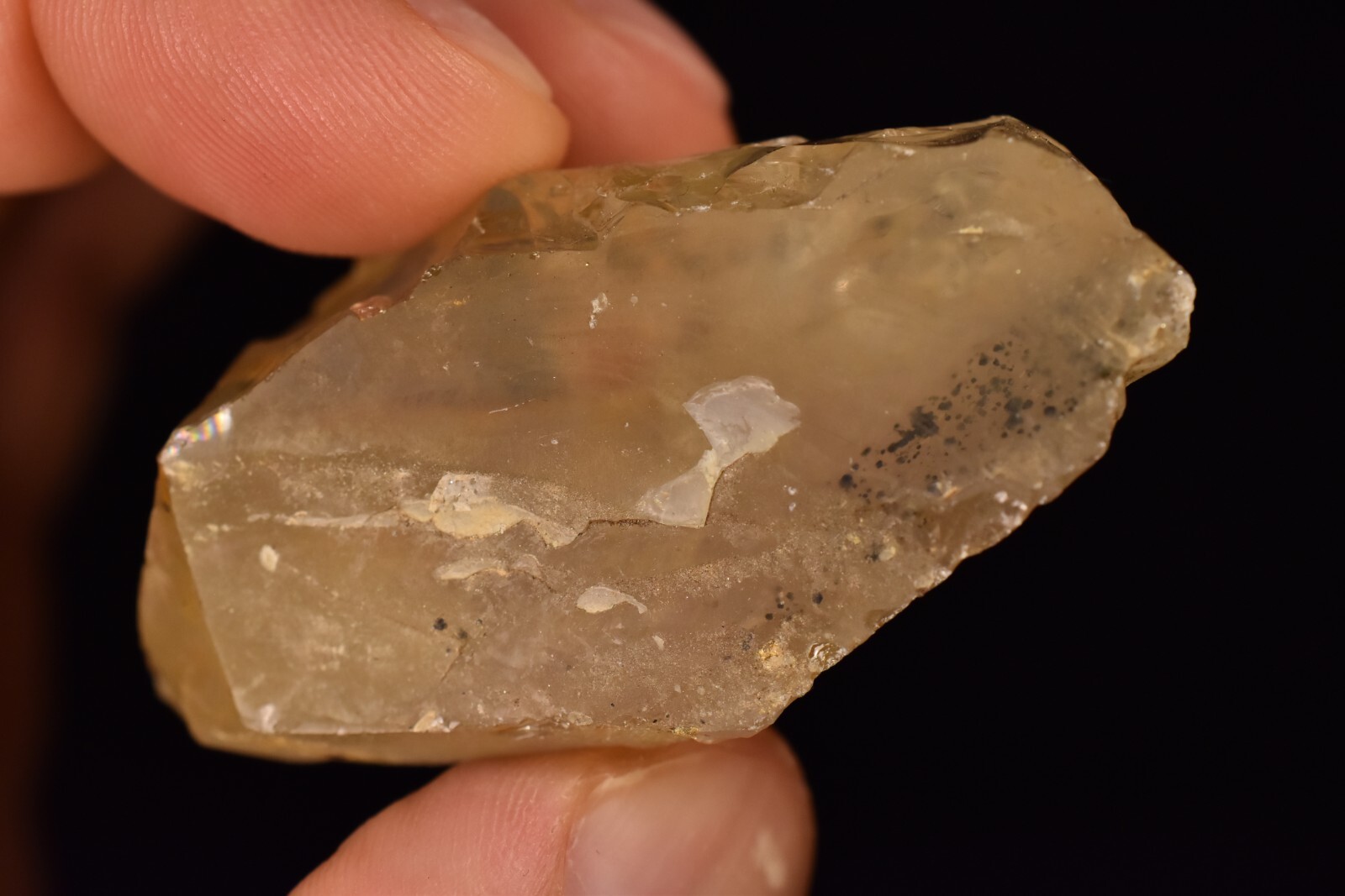 *AUSTRALIAN* QUARTZ Specimen 5.8cm 58.6g Natural Rough Faceting Kingsgate NSW