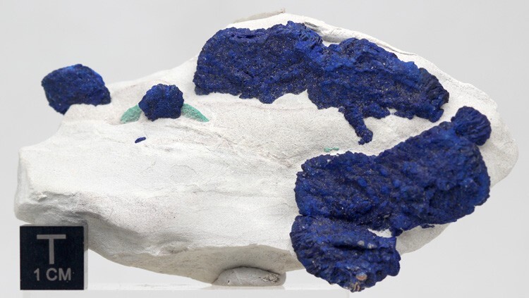 AZURITE SUN Specimen Malachite Crystal Mineral Concretion Matrix AUSTRALIA