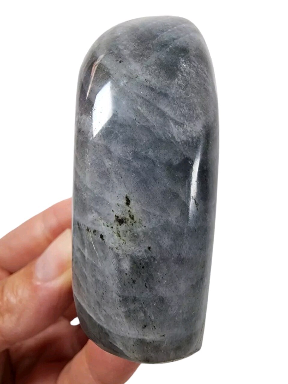 Purple Labradorite Polished Freestand Madagascar 150.2 grams