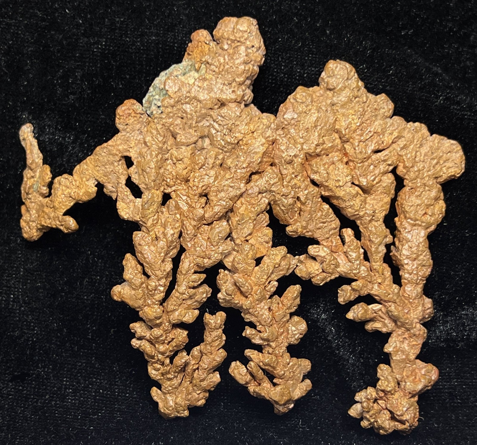 96mm 163g Beautiful Native Copper, Natural Mineral Specimen from China