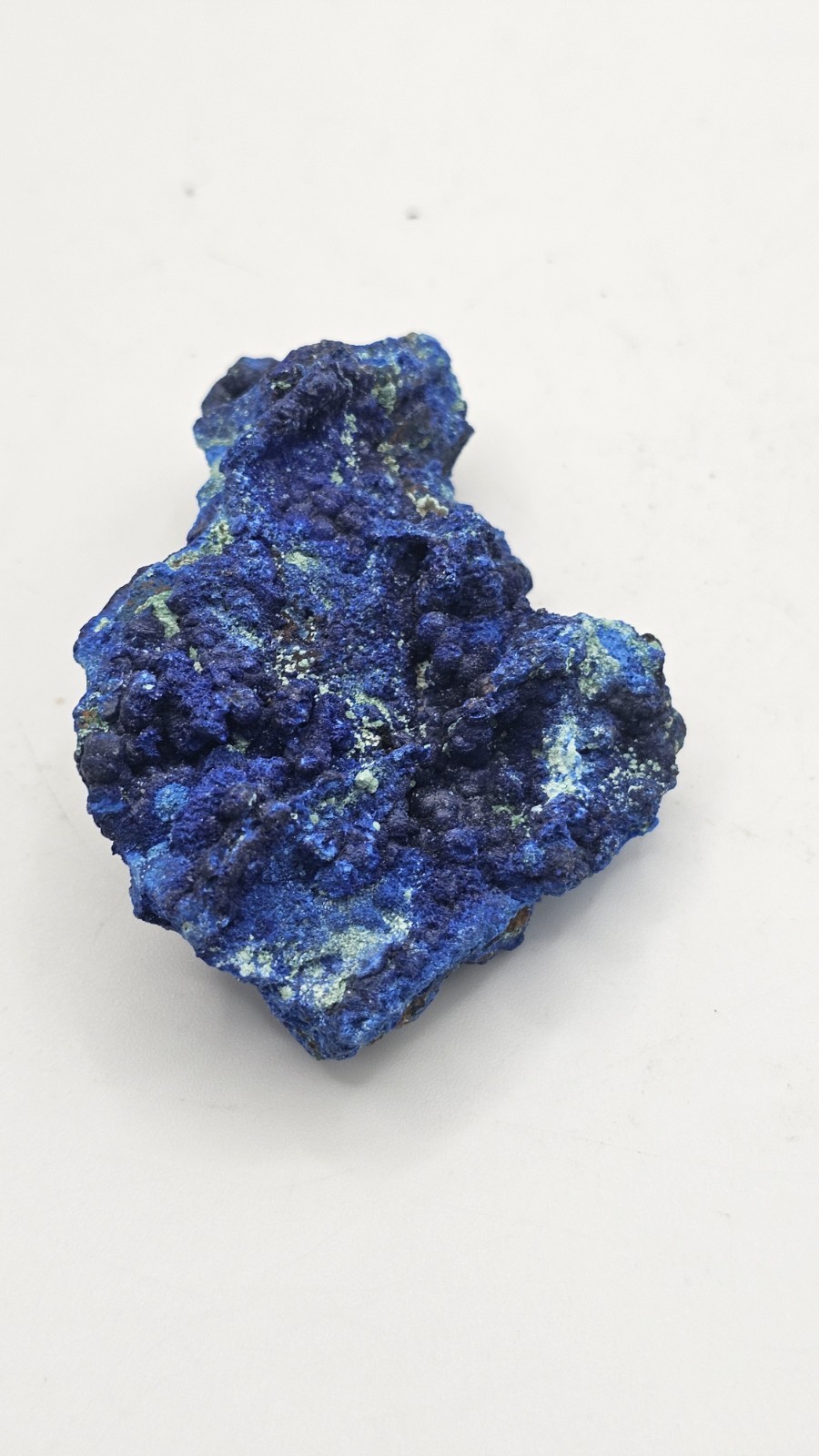 Rare blue Azurite crystal Specimen Bold raw rough 62g Pakistan 6.8cm
