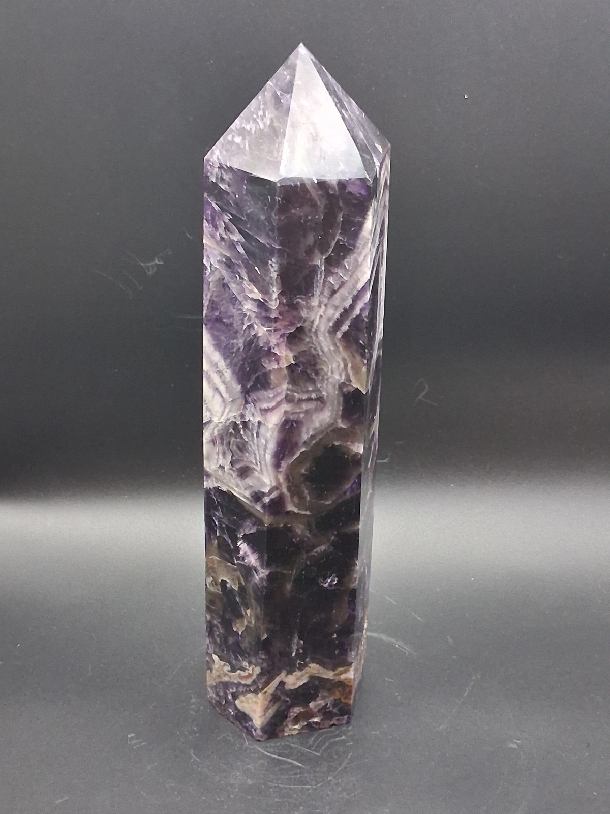 Large dream amethyst tower! 2.2 pounds, 8.5 inches tall!