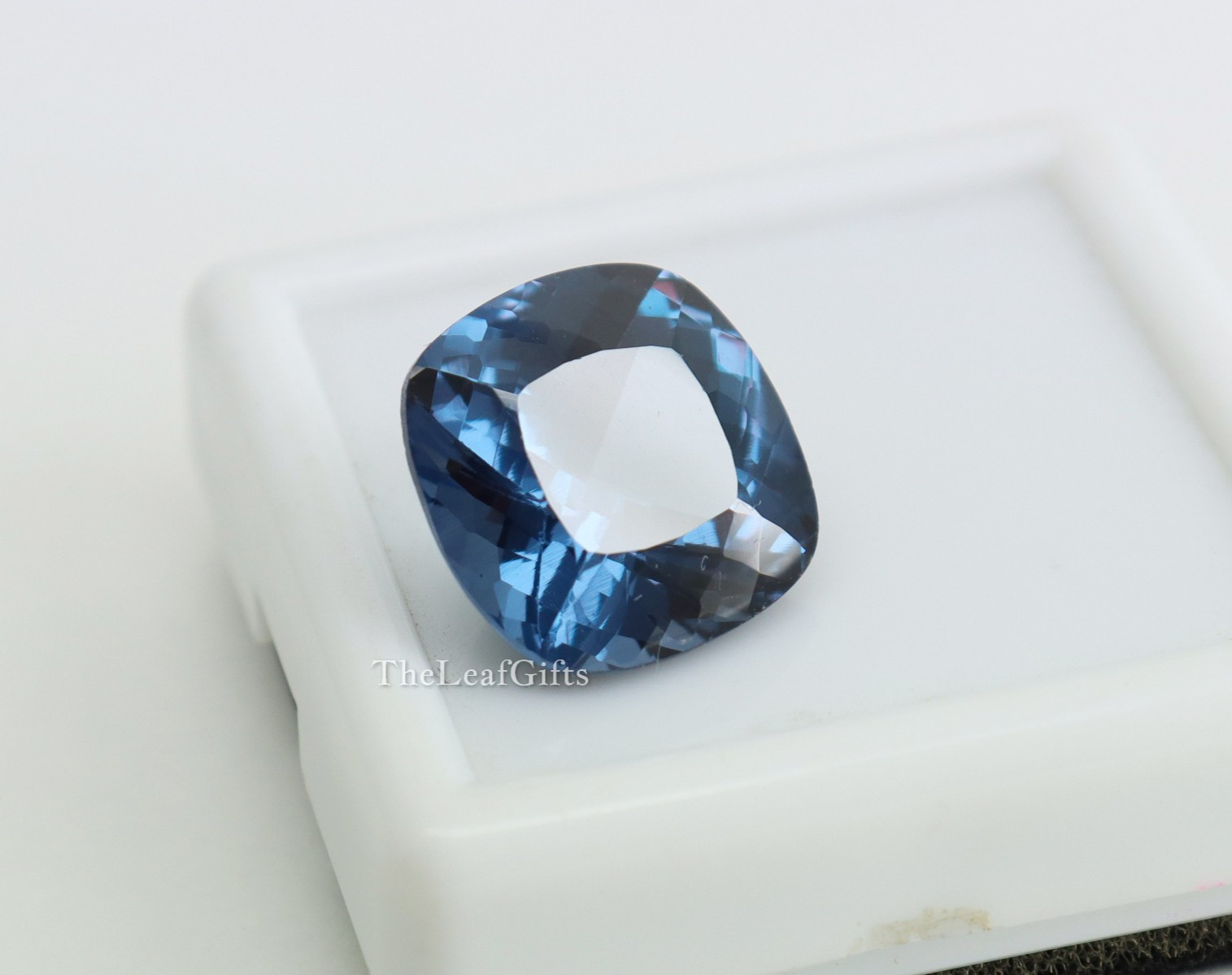 10.70 Ct Natural Certified Alexandrite Color Changing Cushion Cut