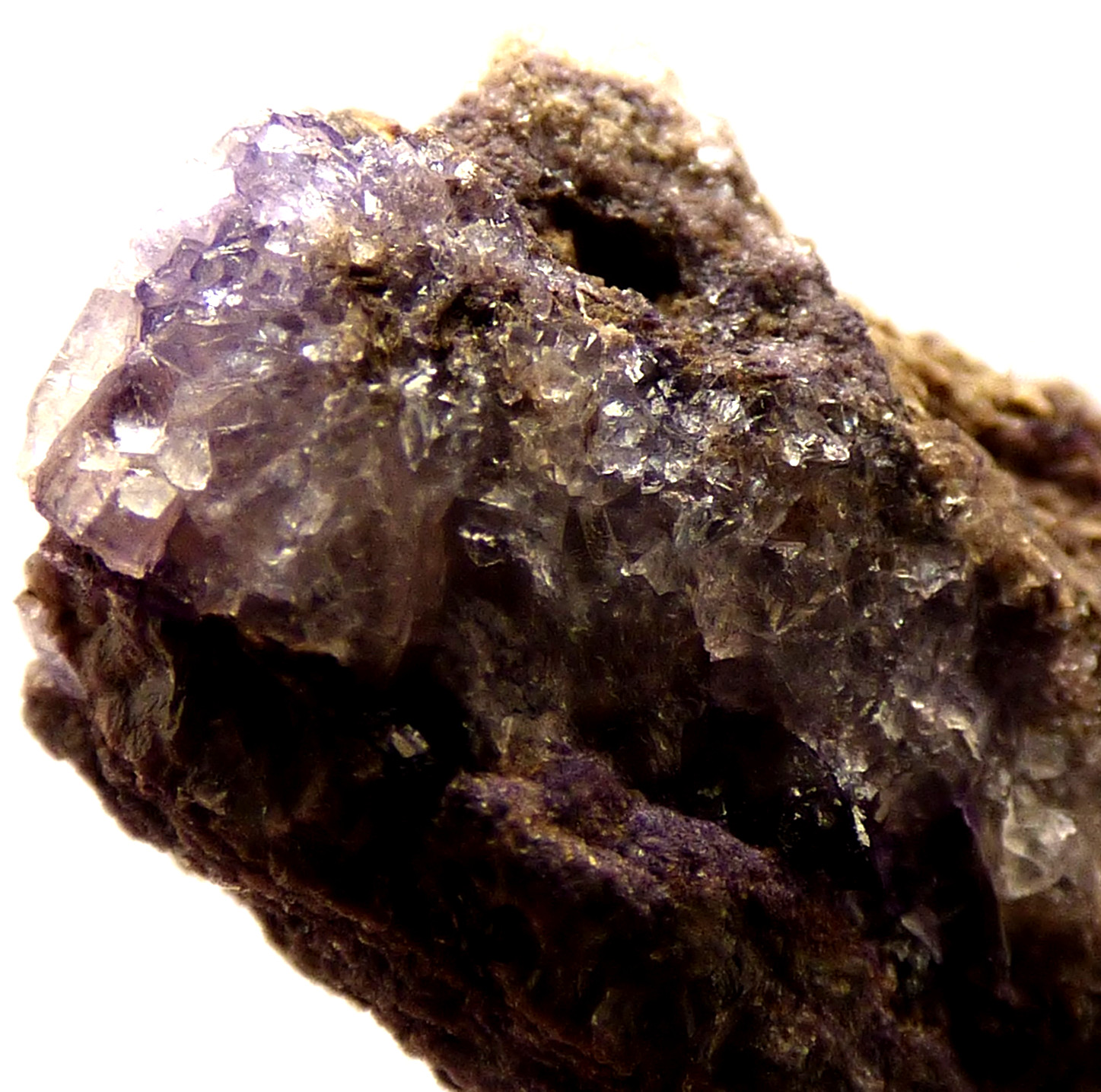 Blue John Fluorite Crystal Specimen Derbyshire UK 3.5g 26mm Unpolished