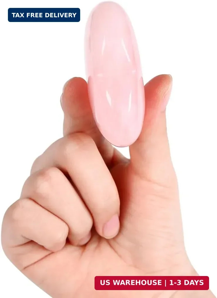 MAIBAOTA 60 mm Rose Quartz Crystals Heart Stone Mothers Day Birthday Gifts for M