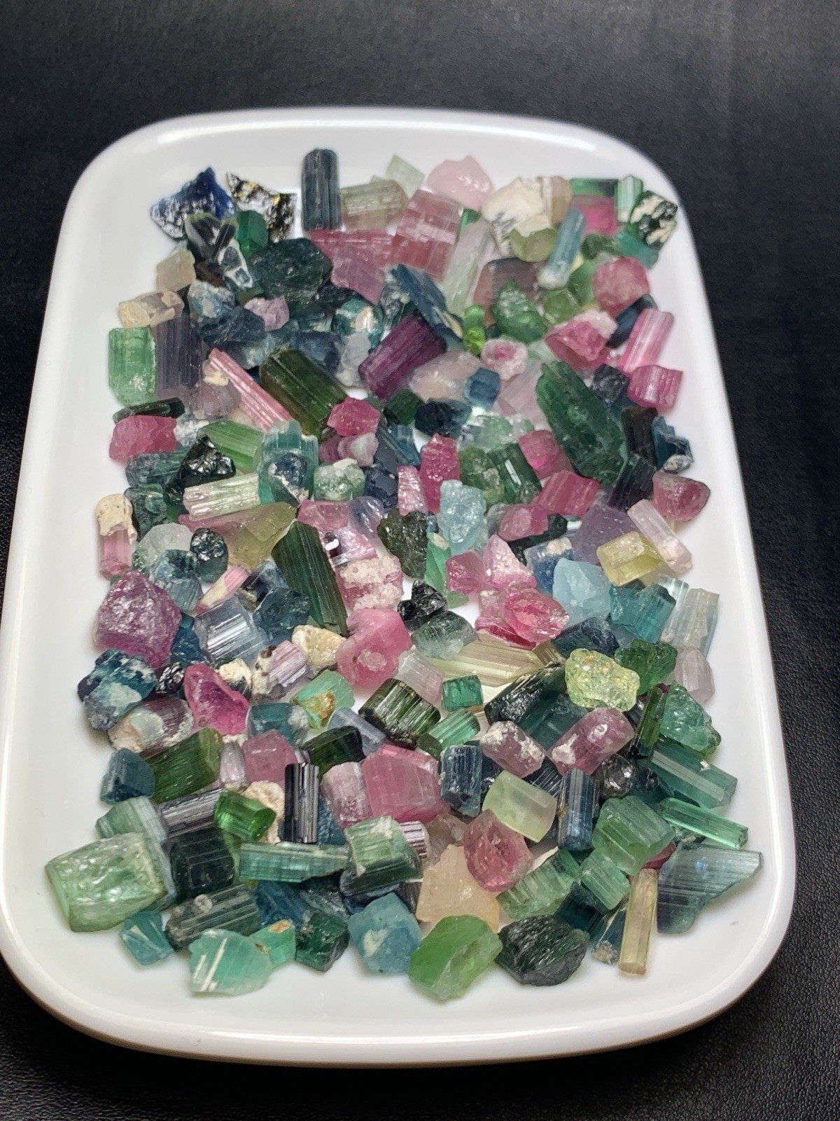 100-Grams Mix Color Rough Tourmaline From @Afghanistan