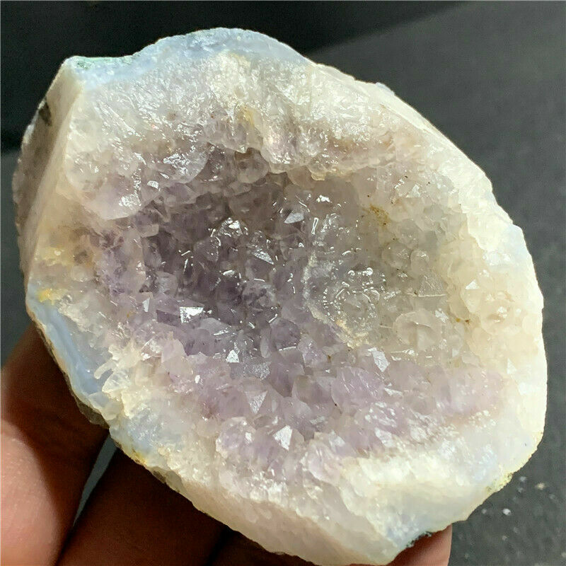 239g Natural Amethyst Geode Quartz Cluster Crystal Specimen Healing