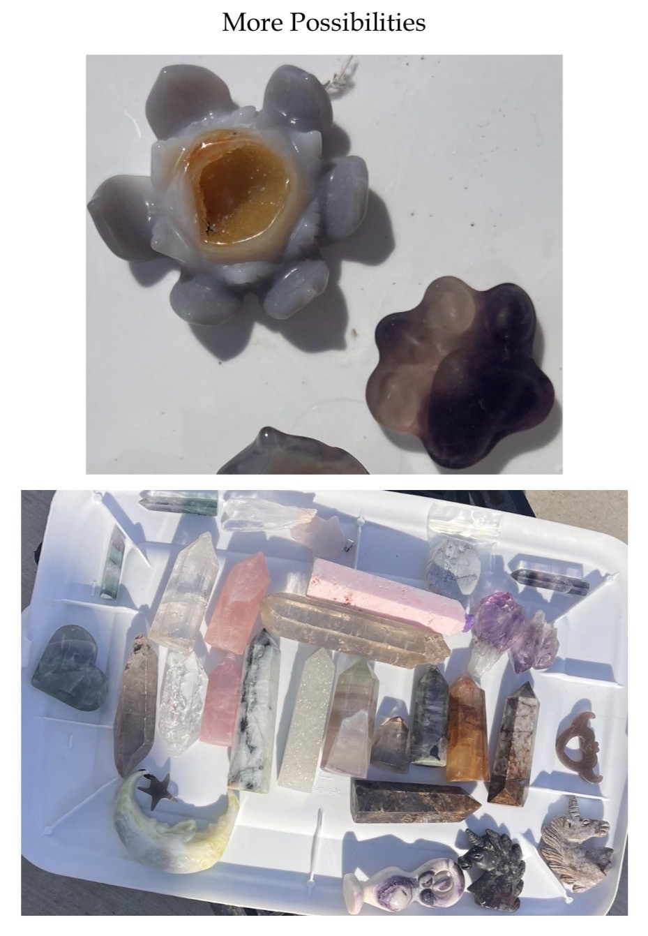 Crystal Lucky Confetti Scoop – 2.5 lb scoop also comes with 1–2 mystery items