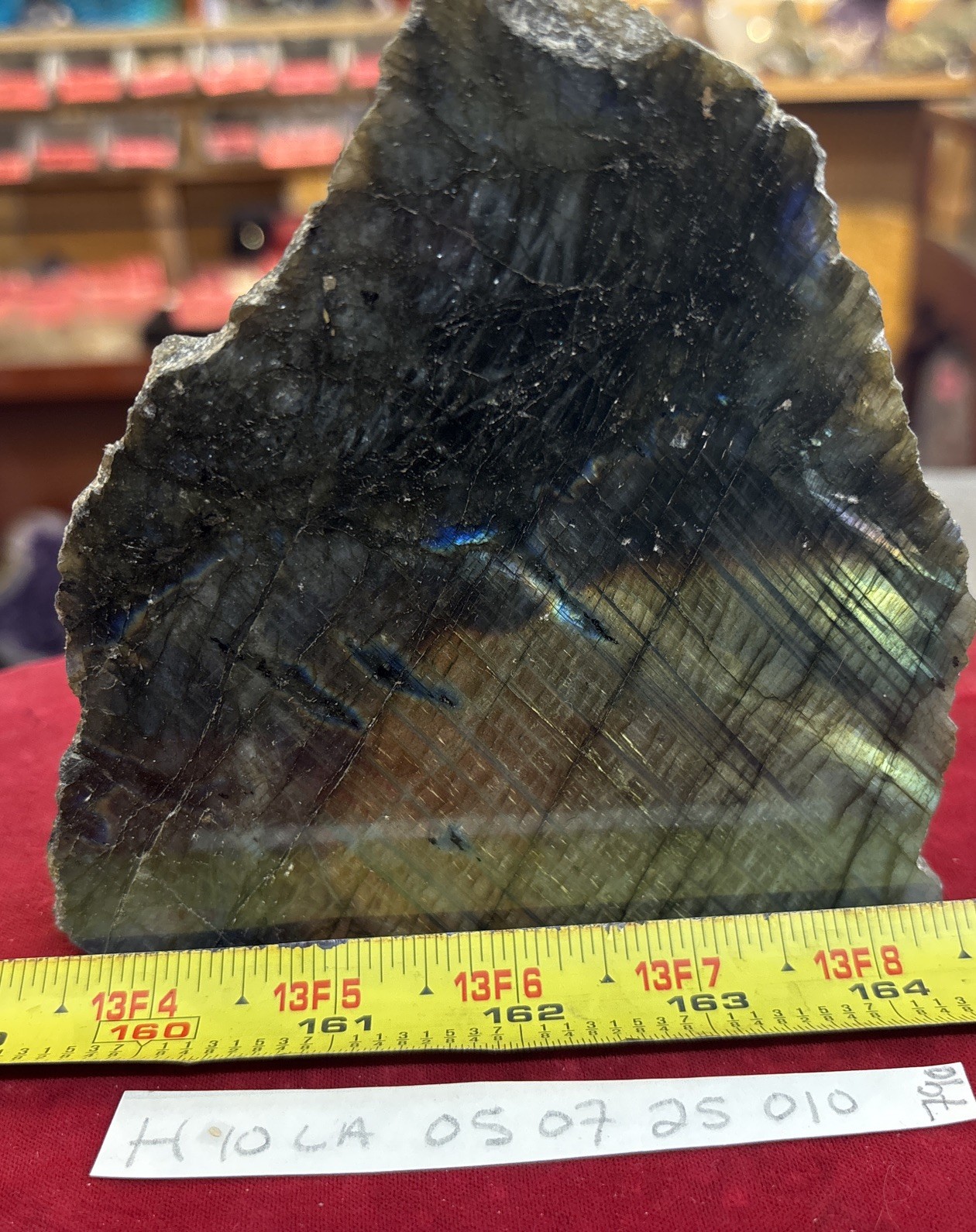 Labradorite Polished Face Madagascar 790 grams