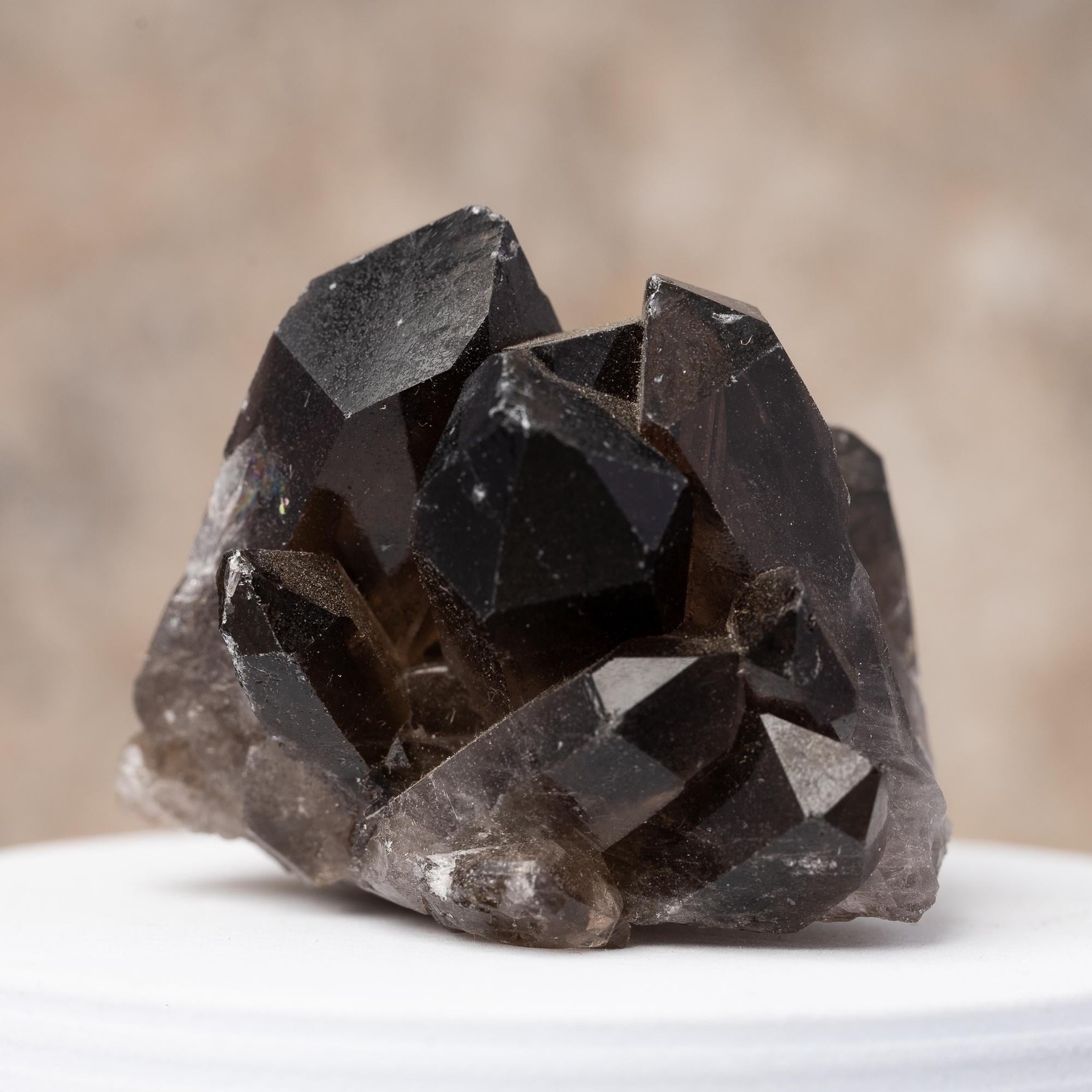 Smoky Quartz Cluster Natural Crystal Point Rough Quartz Specimen Gift Decor