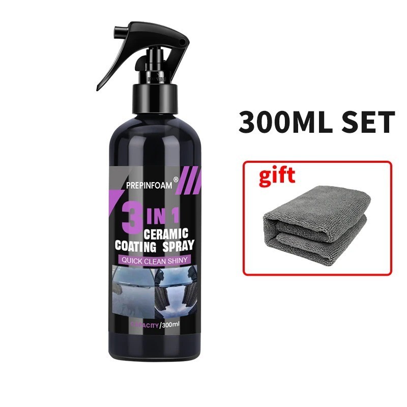 Car Ceramic Liquid Coating Spray Nano Crystal Hydrophobic Layer Polishing Agent
