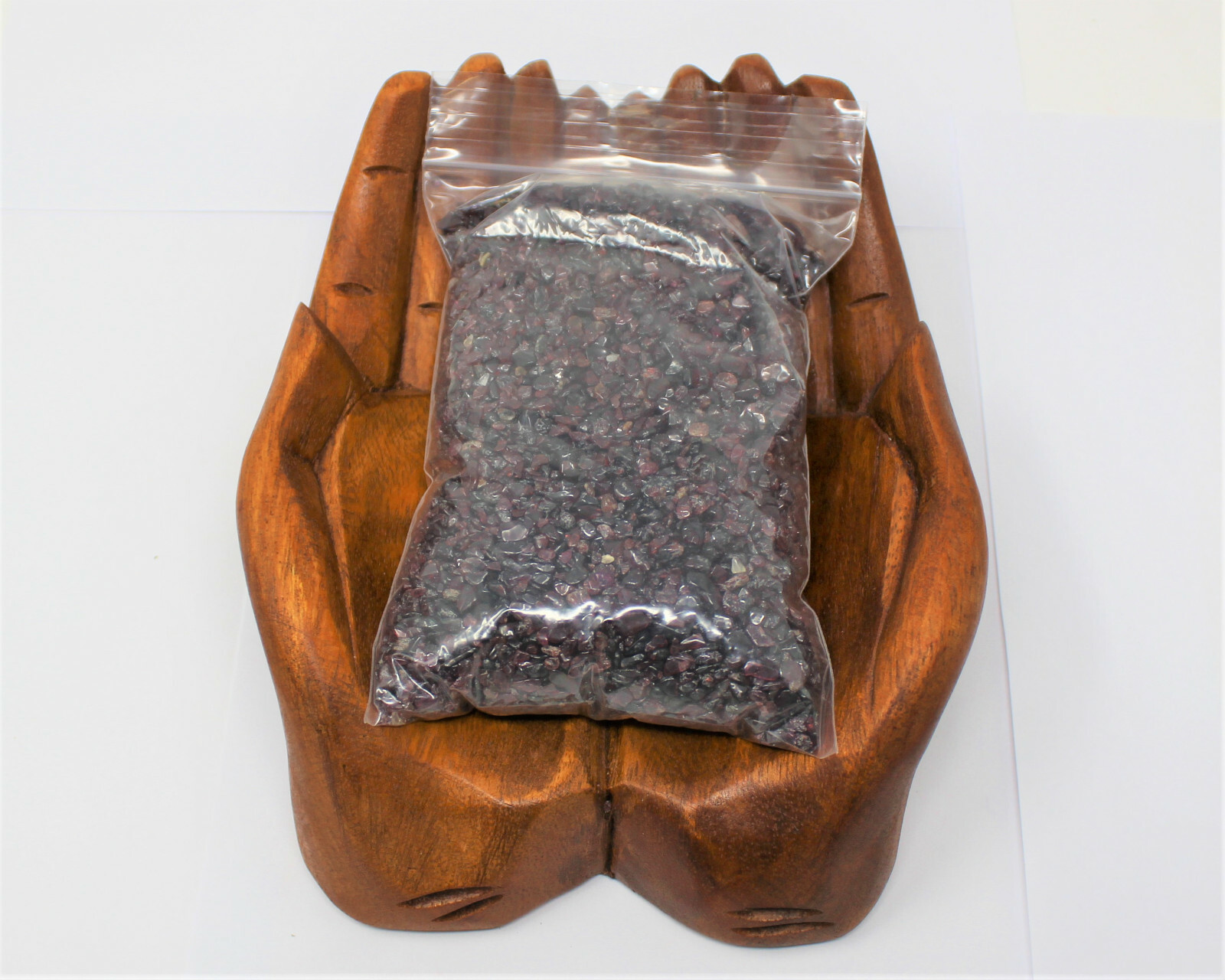 1 lb Bulk Loose GARNET Chips 5 – 7 mm Micro Semi Tumbled Stones 16 oz Tiny